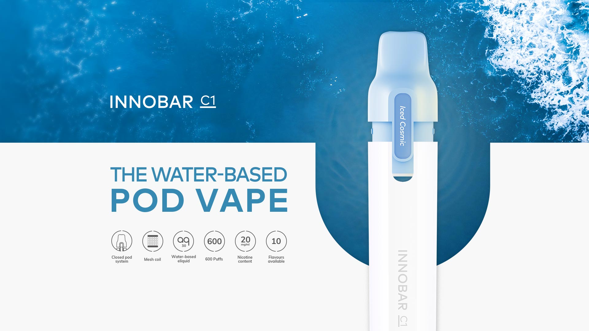 Innokin Launches World s First Water Based Pod Vape